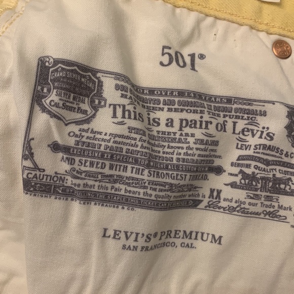 Levi’s 501® ORIGINAL CROPPED WOMEN'S JEANS size 28x26 - Picture 14 of 15